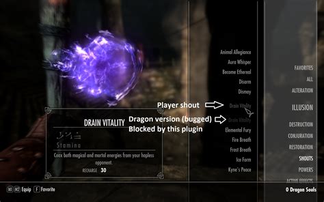 skyrim drain vitality|Marked for death/Drain vitality bug : r/skyrim